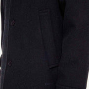 Ciaran Wool Coat navy melange