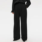 Dilay Herringbone Trousers black