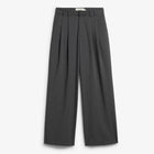 Dilay Herringbone Trousers mid grey mel