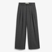 Dilay Herringbone Trousers mid grey mel