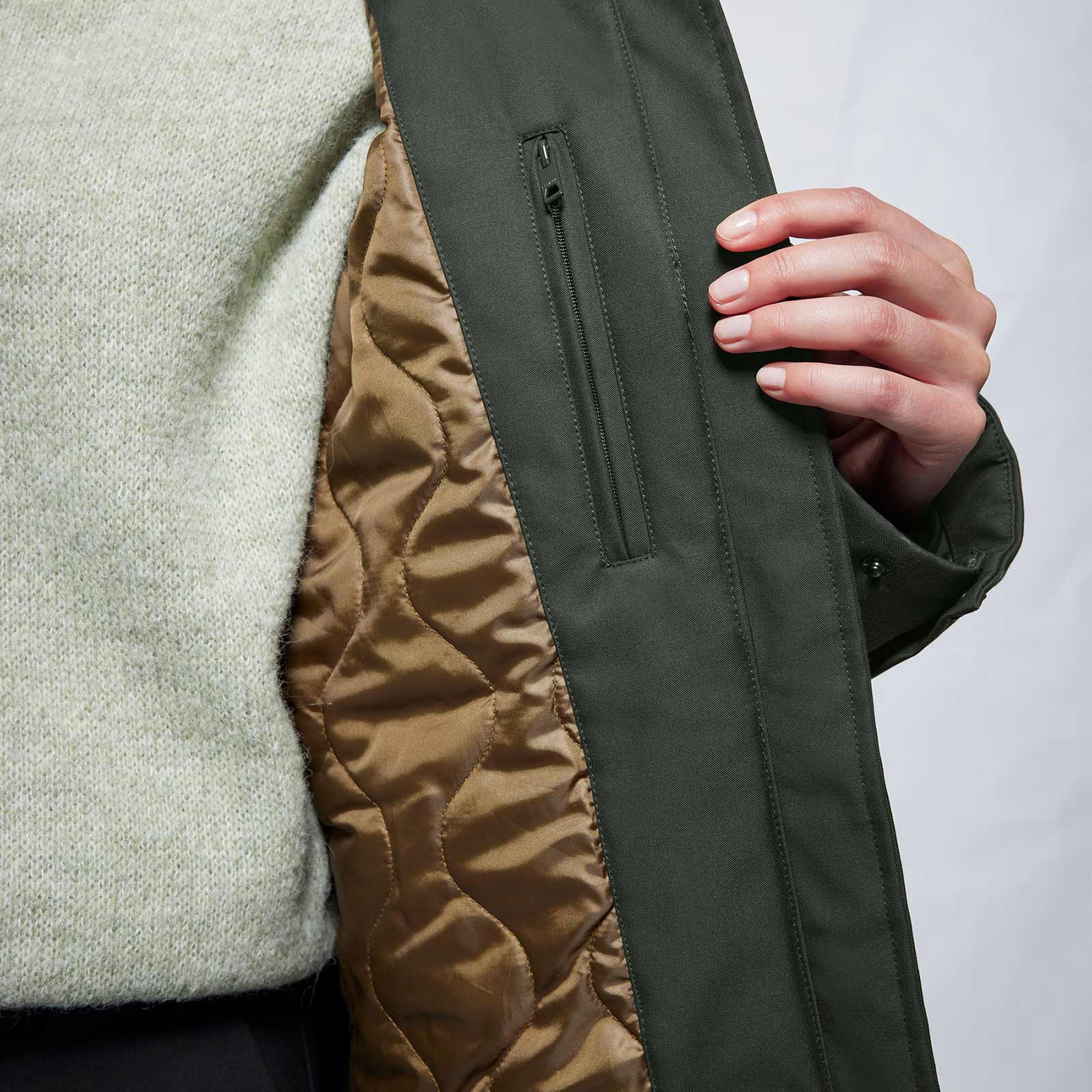 Elvira Winter Jacket shelter green