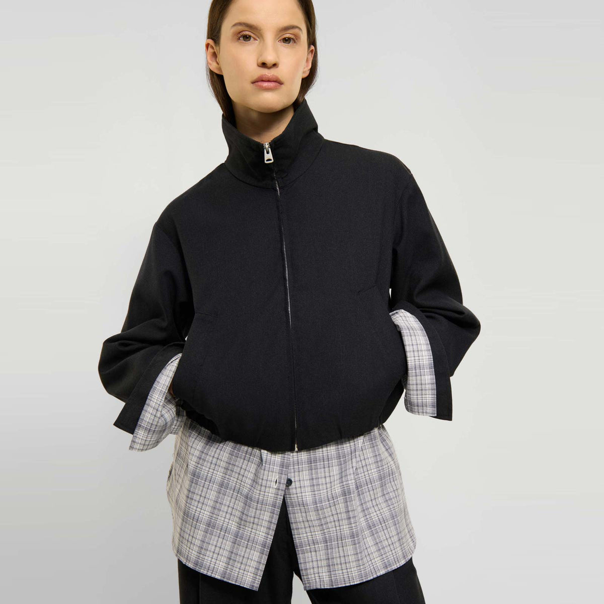 Enya TactileWeave black melange