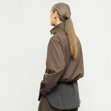 Enya TactileWeave brown melange