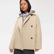 Erijana Wool Coat oat melange