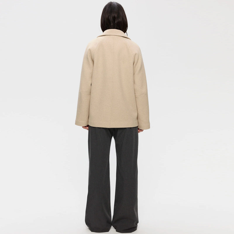 Erijana Wool Coat oat melange