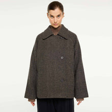 Erijana Wool Coat salt & pepper Elvine