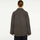 Erijana Wool Coat salt & pepper Elvine
