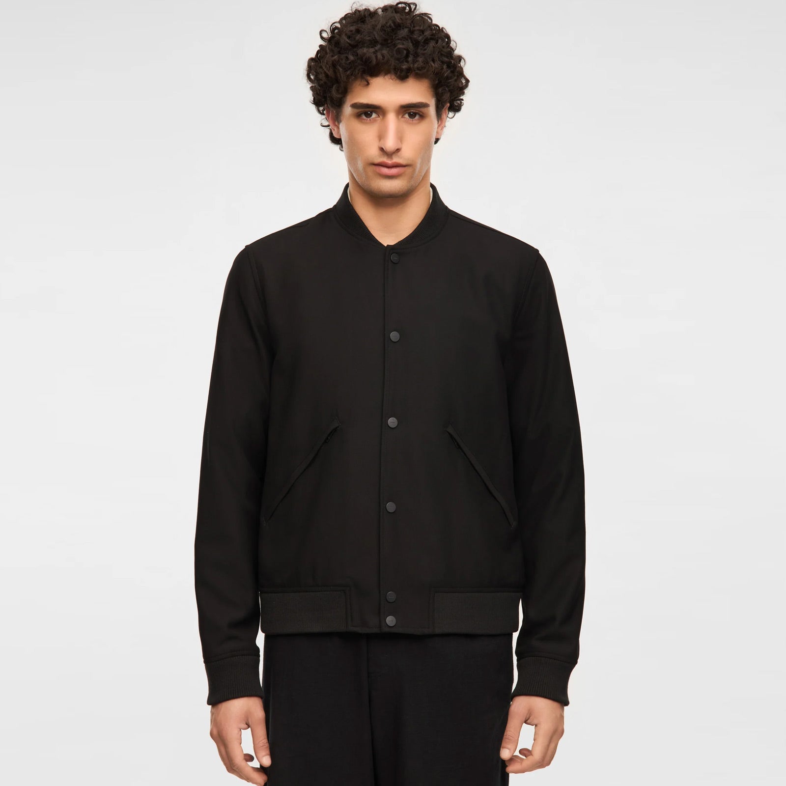 Jorn DobbyLoom Jacket black Elvine