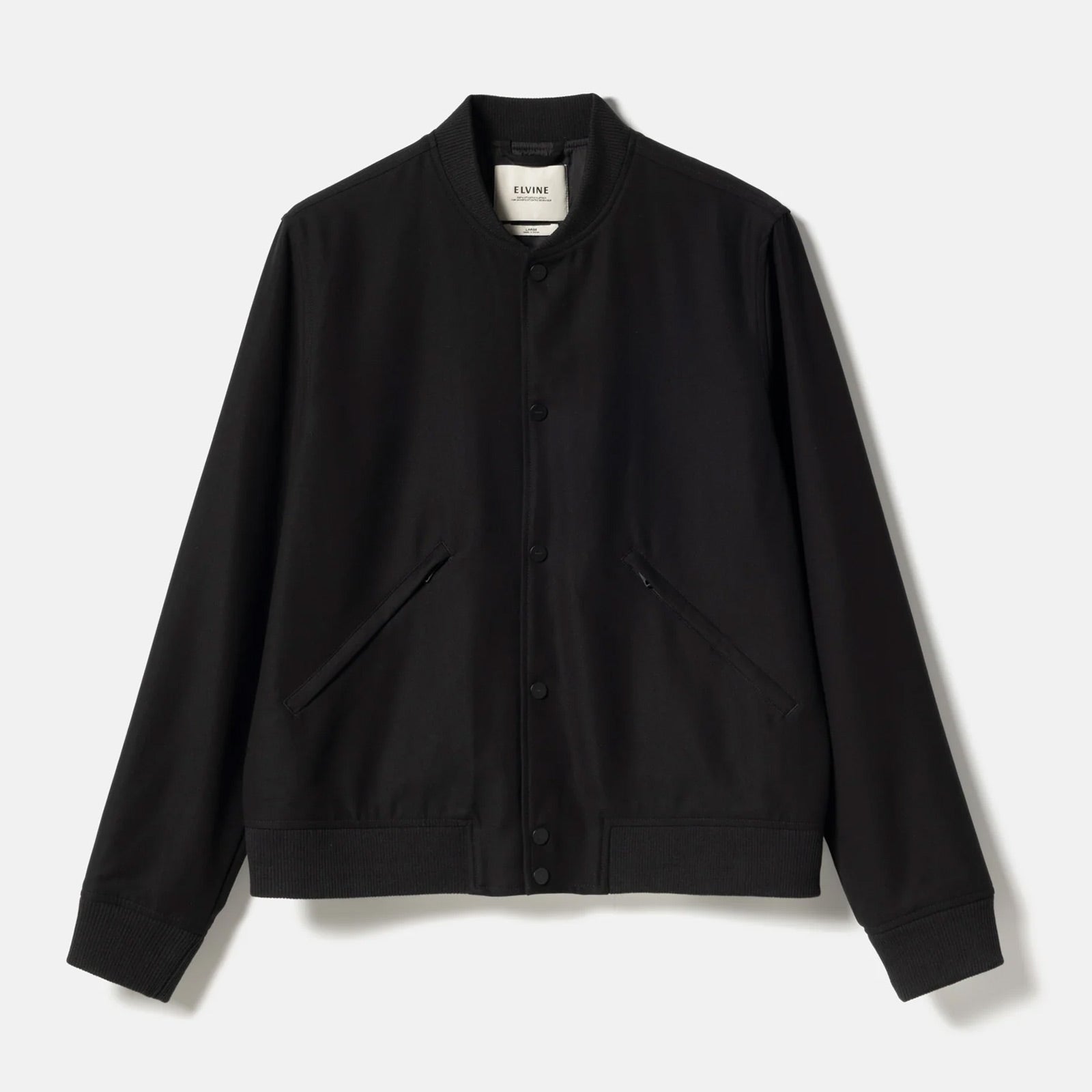 Jorn DobbyLoom Jacket black Elvine
