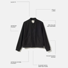 Jorn DobbyLoom Jacket black Elvine