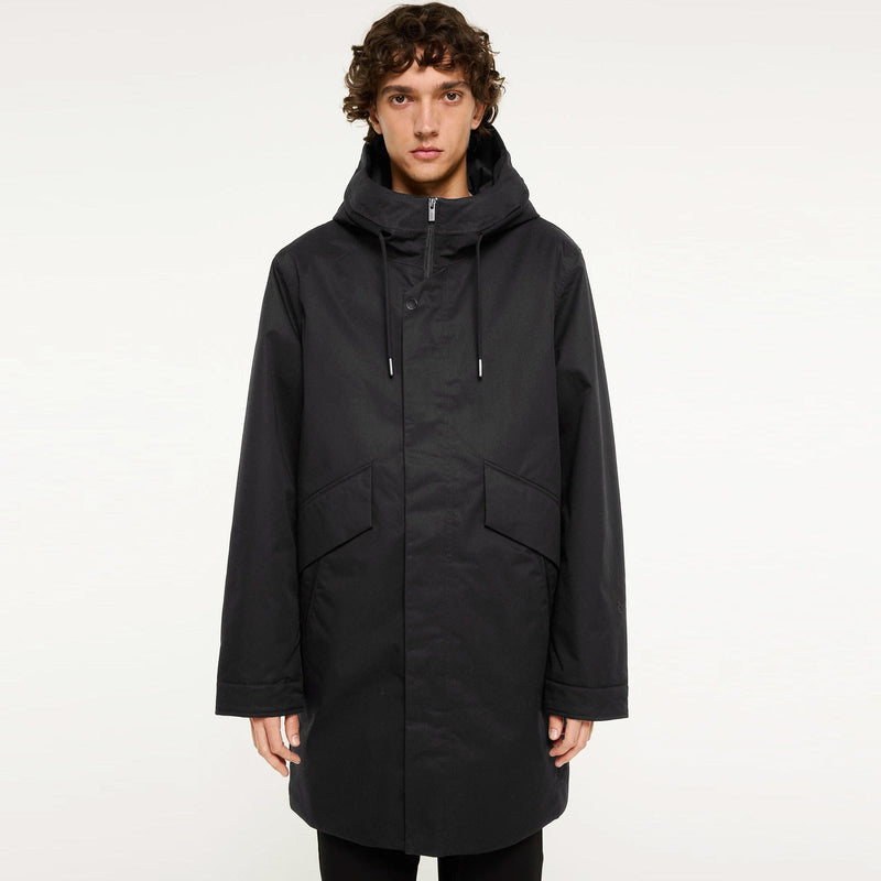 Karim Cold Winter Parka black Elvine