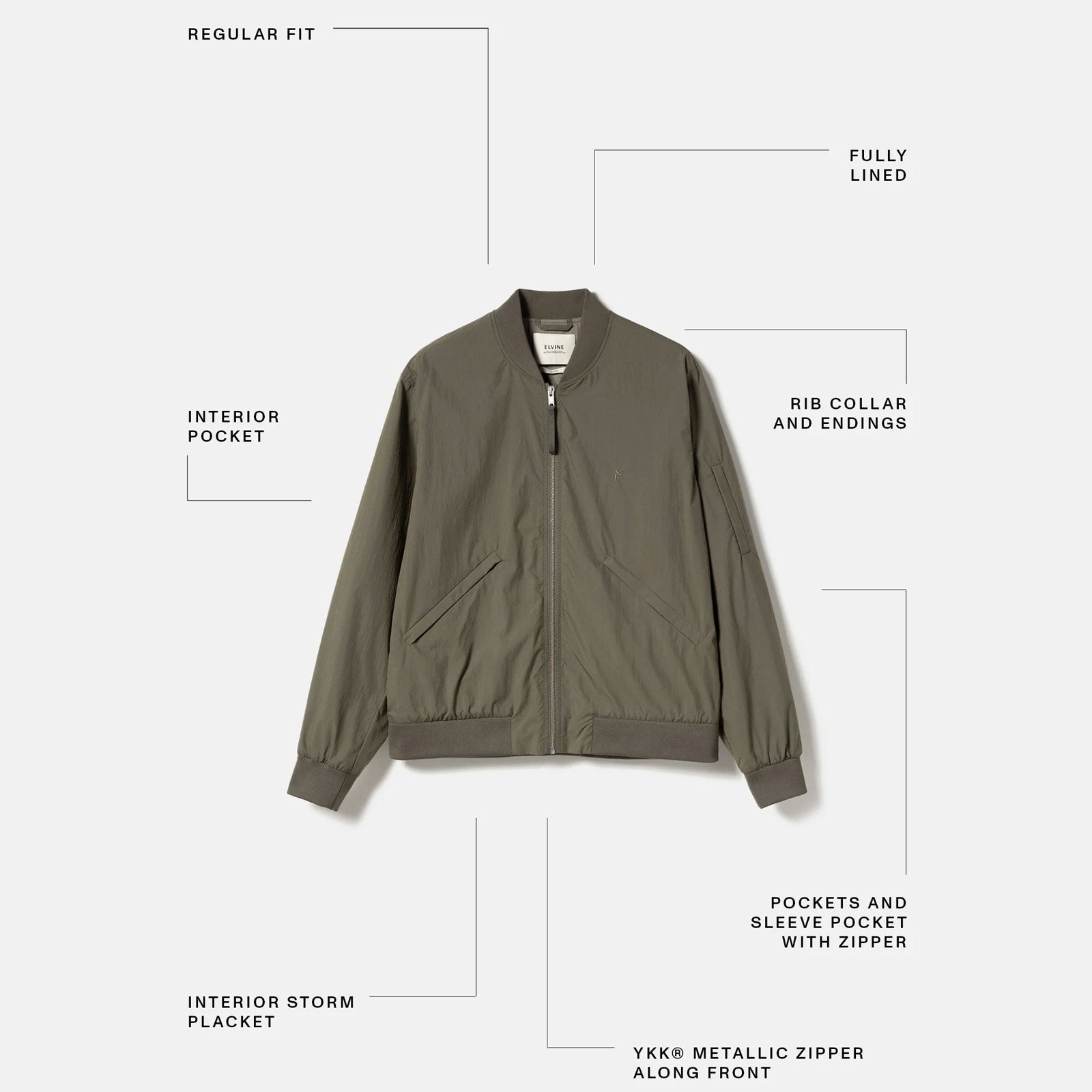 Leondre Jacket grape leaf Elvine