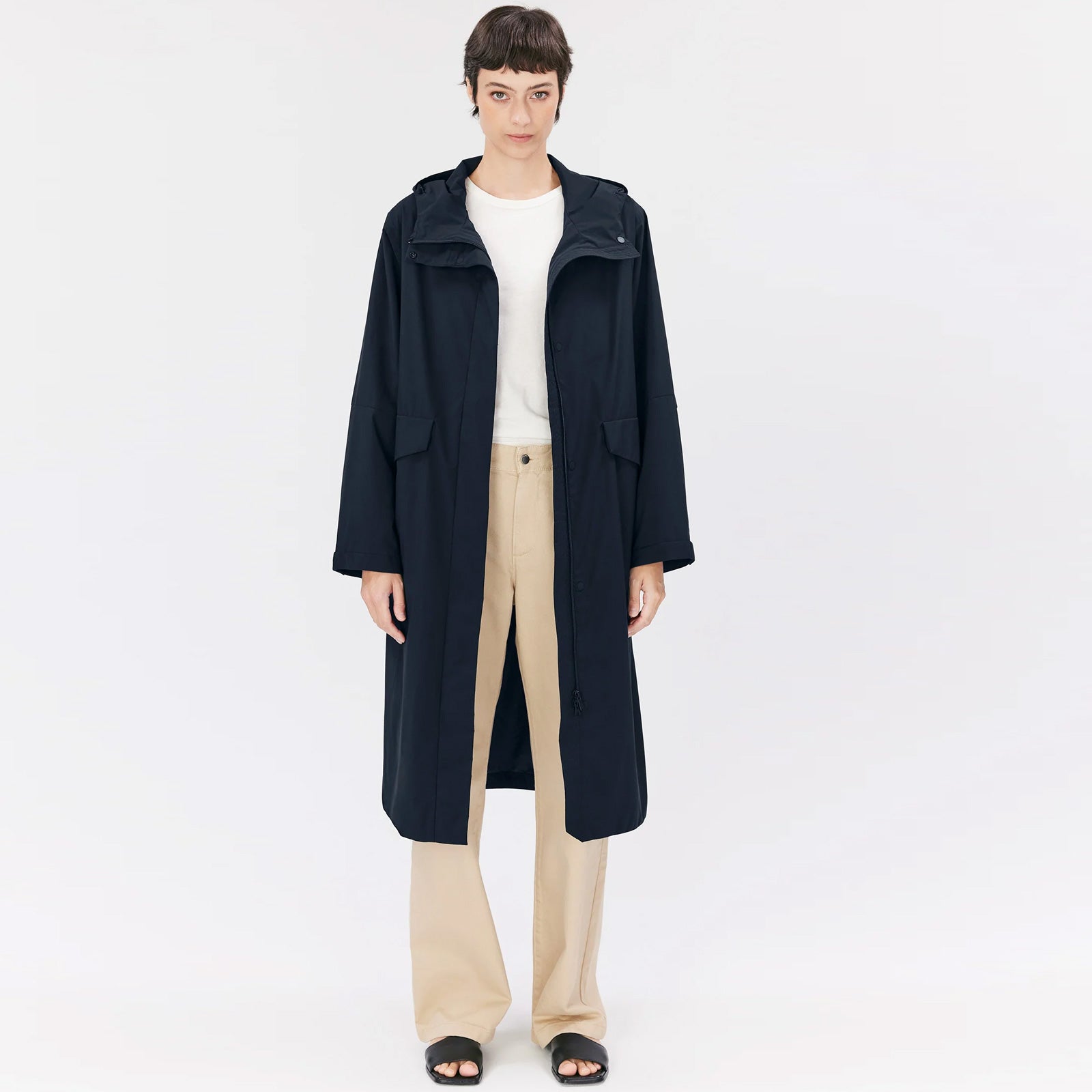 Lovis Oversized Spring Parka dark navy