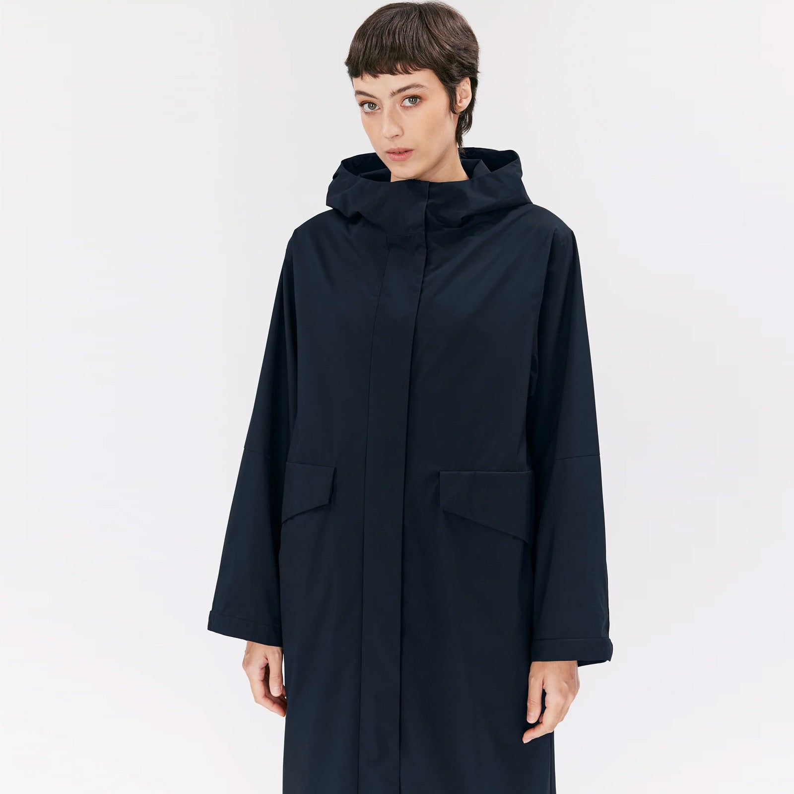 Lovis Oversized Spring Parka dark navy