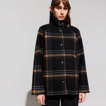 Melvina Wool Jacket 310 brown check