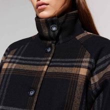 Melvina Wool Jacket 310 brown check