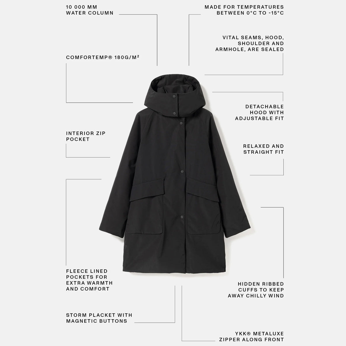 Myra Winter Jacket black
