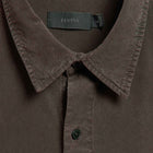 Ossian Tencel Shirt dark coffee Elvine