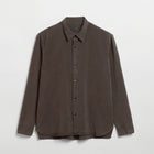 Ossian Tencel Shirt dark coffee Elvine