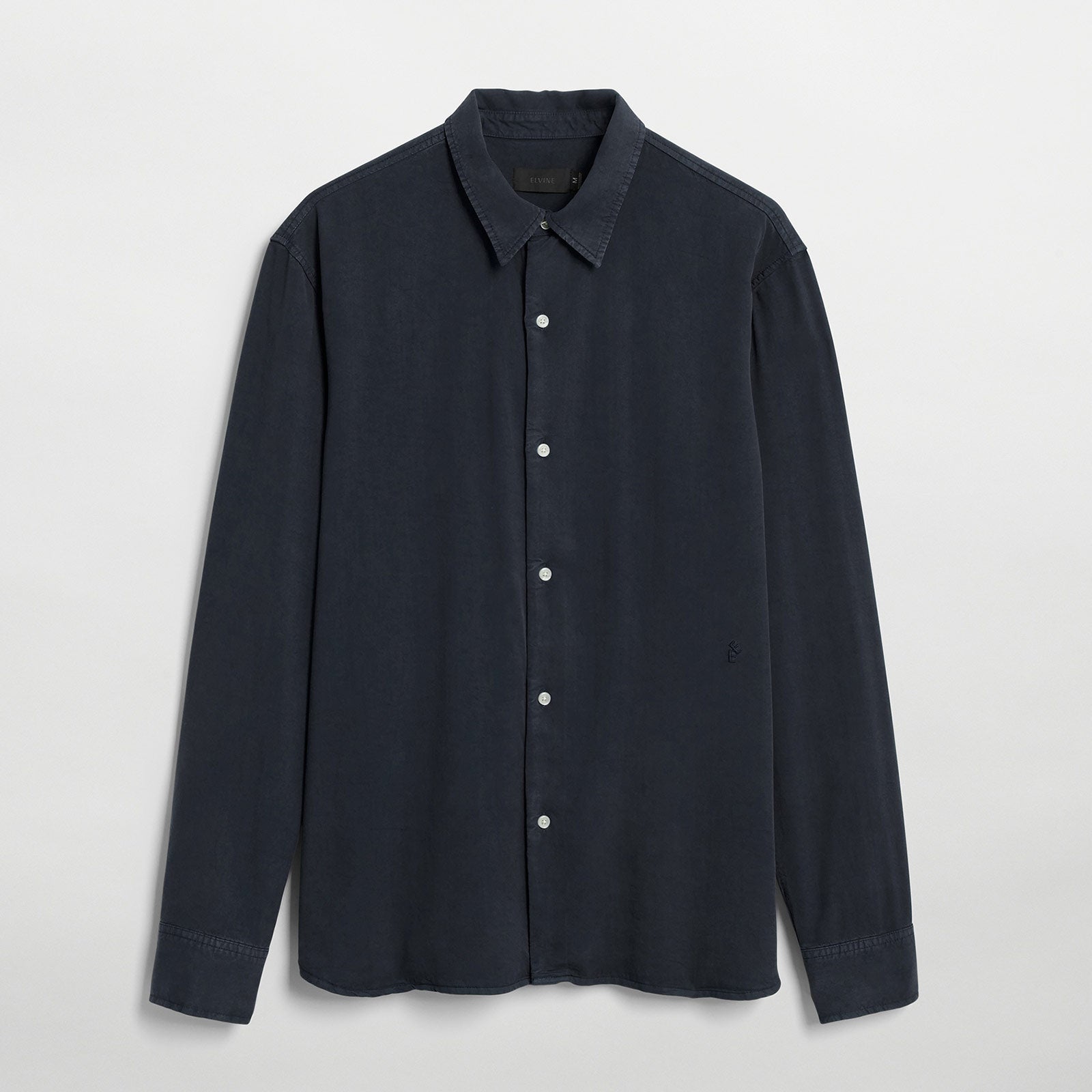 Ossian Tencel Shirt dark navy