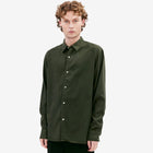 Ossian Tencel Shirt shelter green Elvine