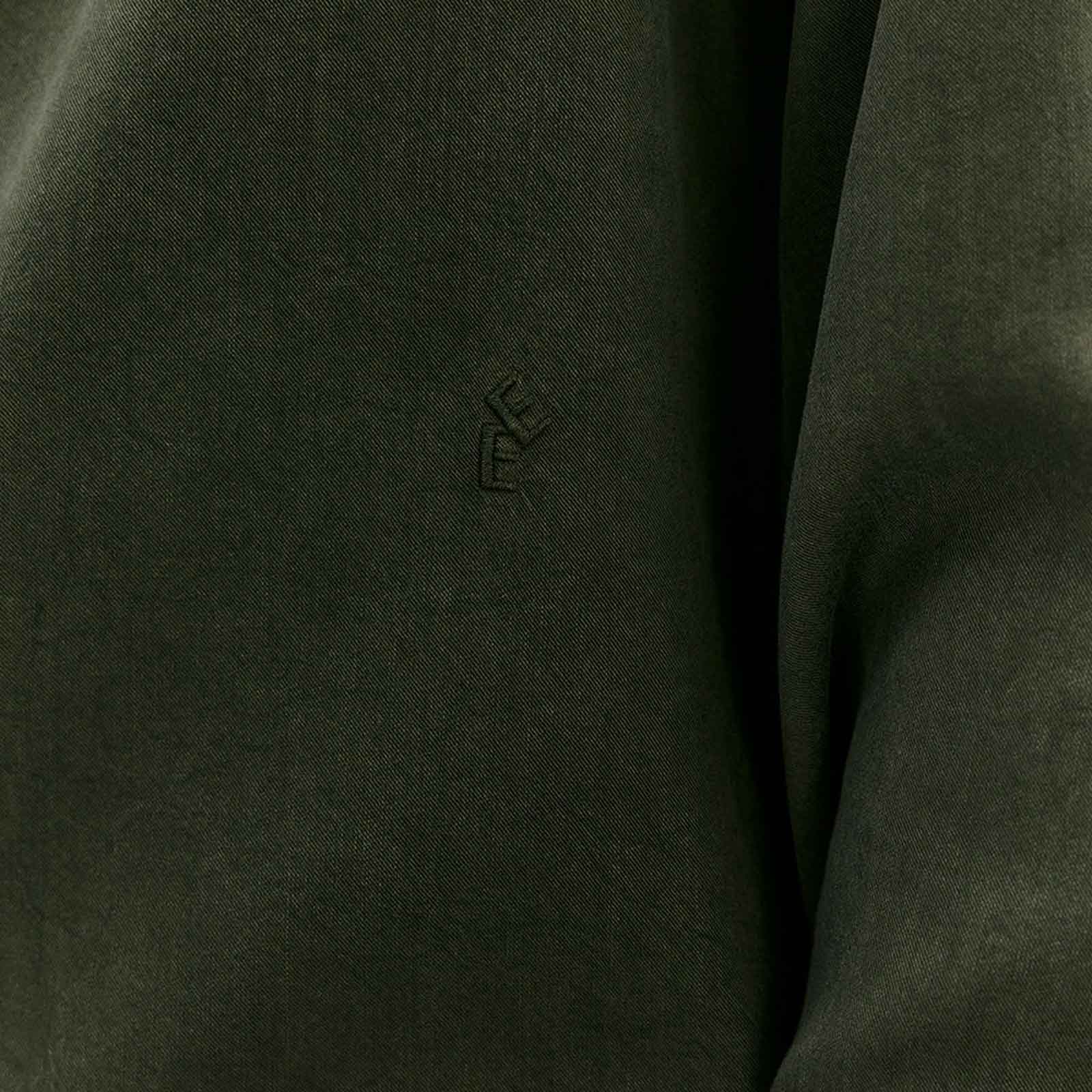 Ossian Tencel Shirt shelter green Elvine