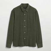 Ossian Tencel Shirt shelter green Elvine