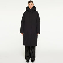 Saira Cold Winter Parka black Elvine
