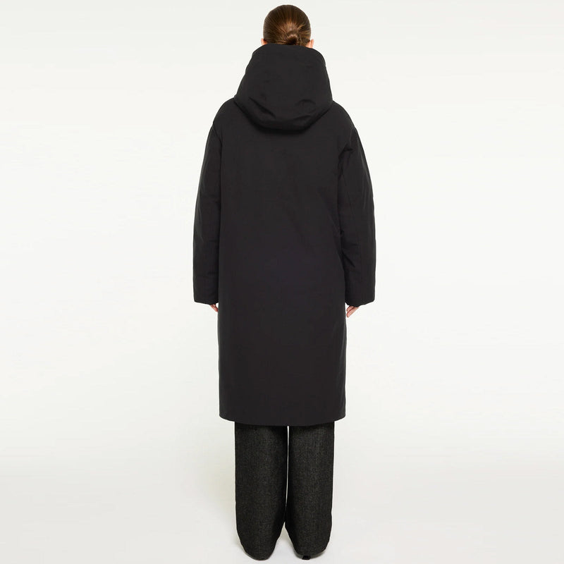 Saira Cold Winter Parka black Elvine