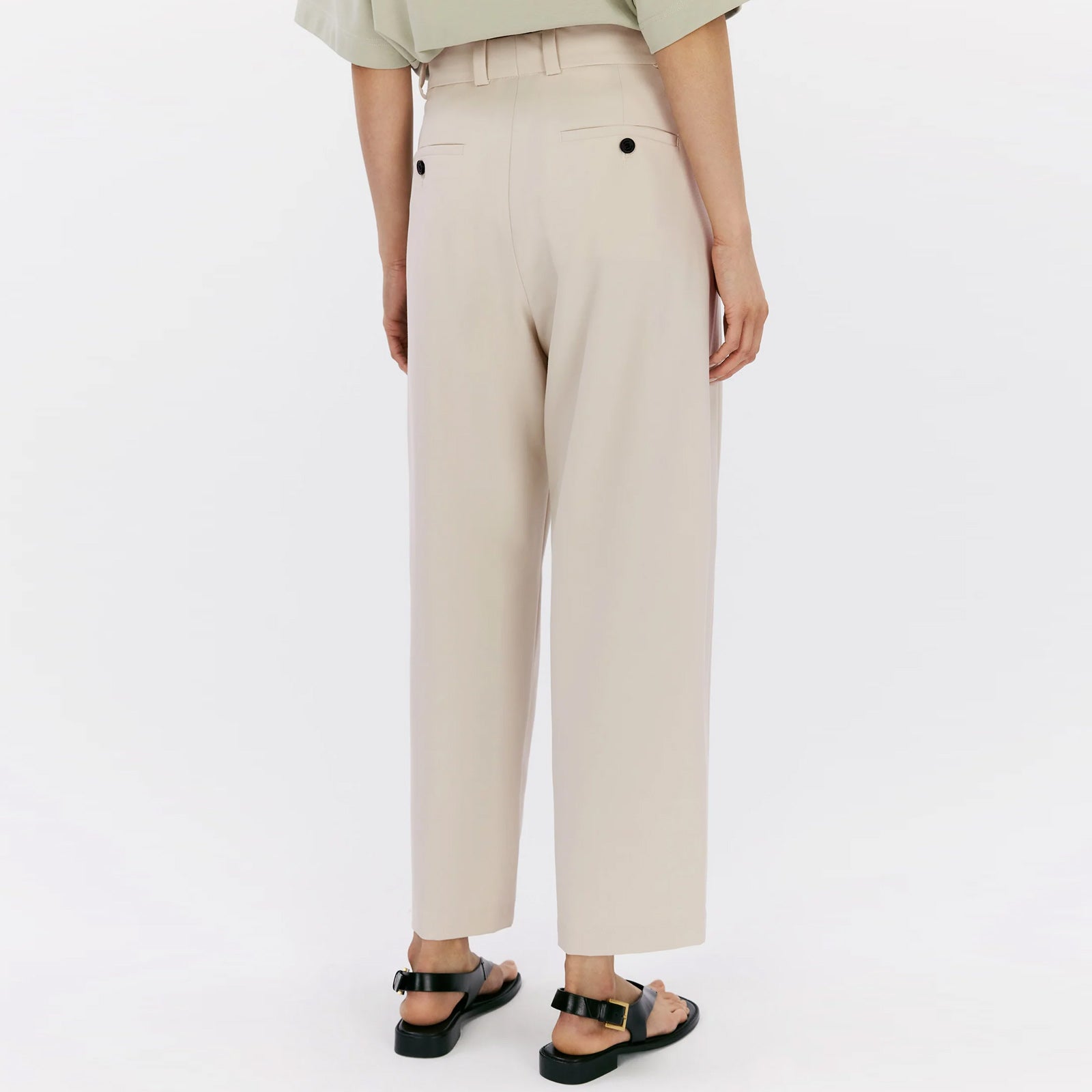 Sandi Light Pants pale smoke