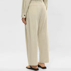 Sandi Textured Weave Pants stone green Elvine