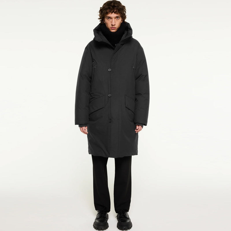 Teodor Heavy Winter Parka black Elvine