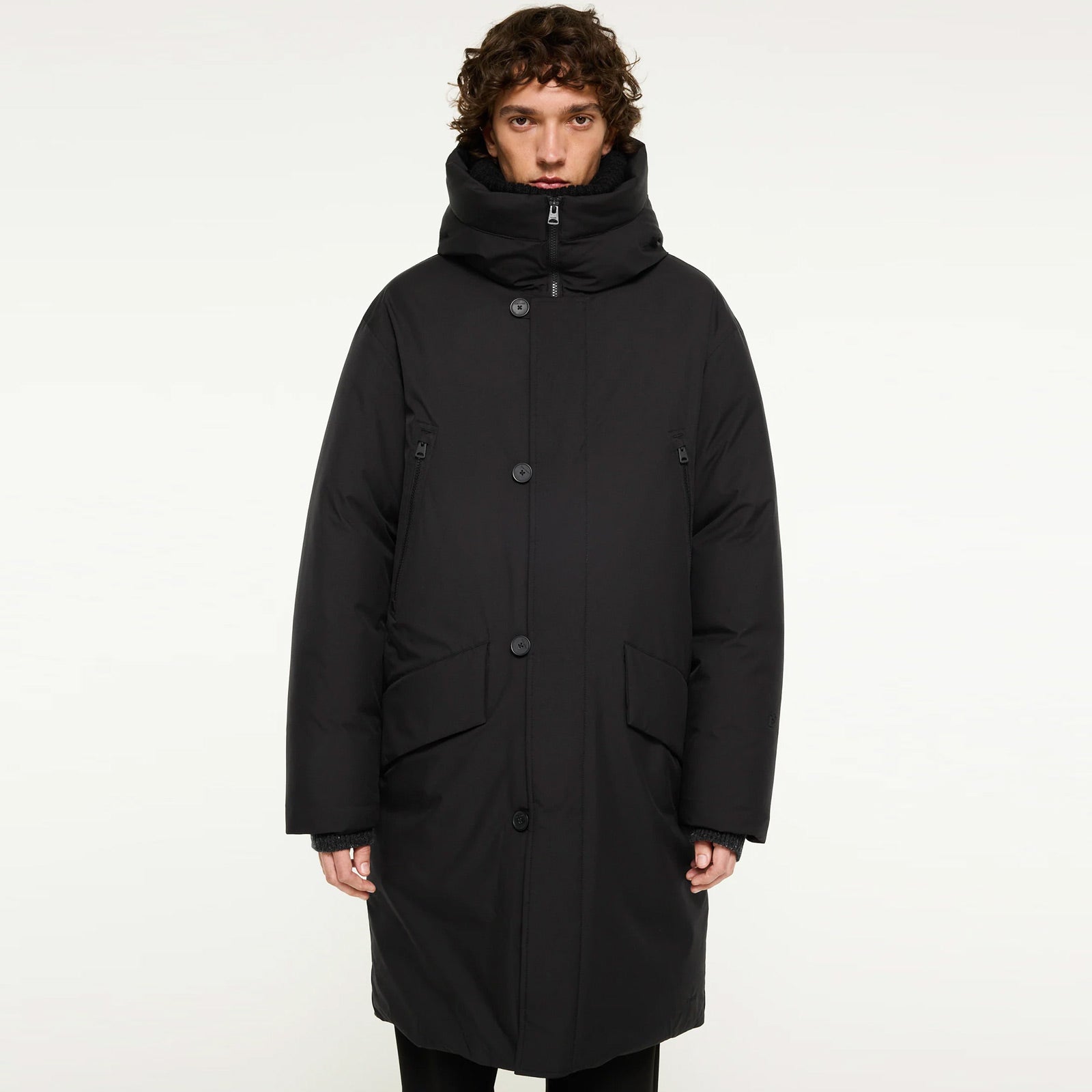 Teodor Heavy Winter Parka black Elvine