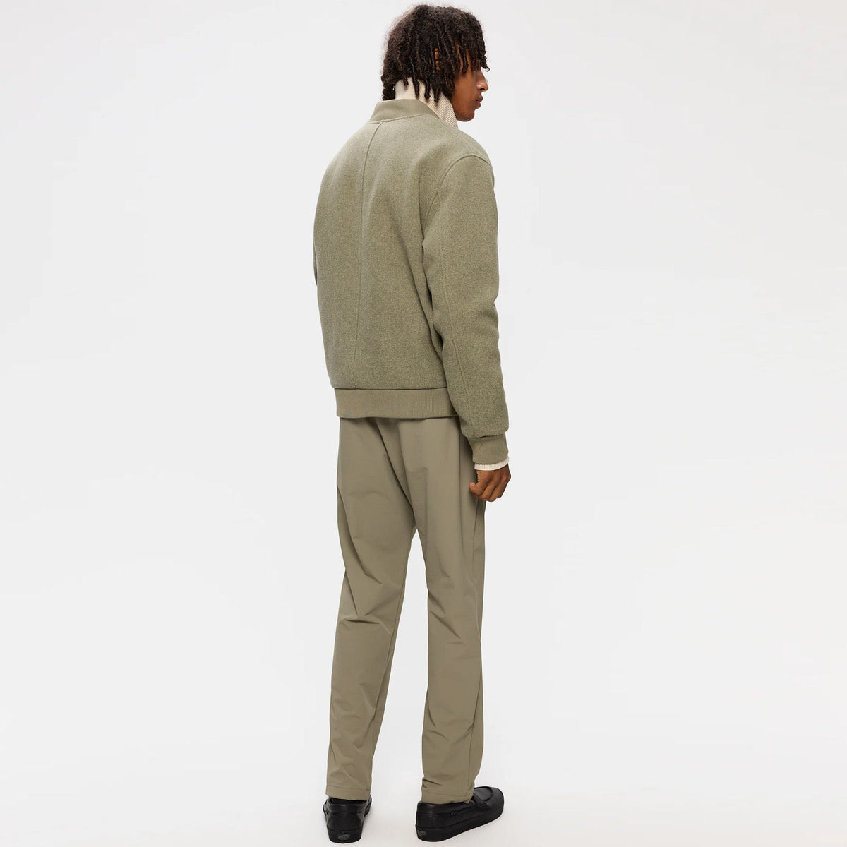 Ylve Wool Jacket green melange