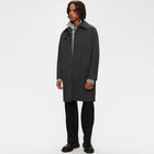Yonatan Wool Coat dark grey mel