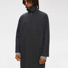 Yonatan Wool Coat dark grey mel