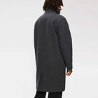 Yonatan Wool Coat dark grey mel