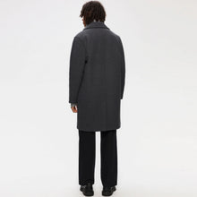Yonatan Wool Coat dark grey mel