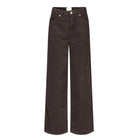 AbbyFV Long 393 dark coffee corduroy Five Units