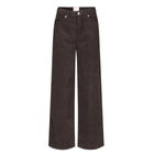 AbbyFV Regular 393 dark coffee corduroy Five Units