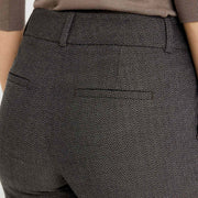 ClaraFV Ankle 023 Trousers sepia herringbone