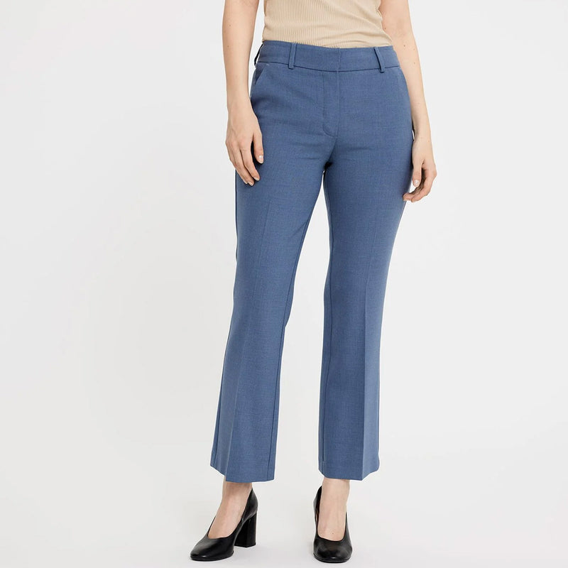 ClaraFV Ankle 085 Trousers blue mist melange