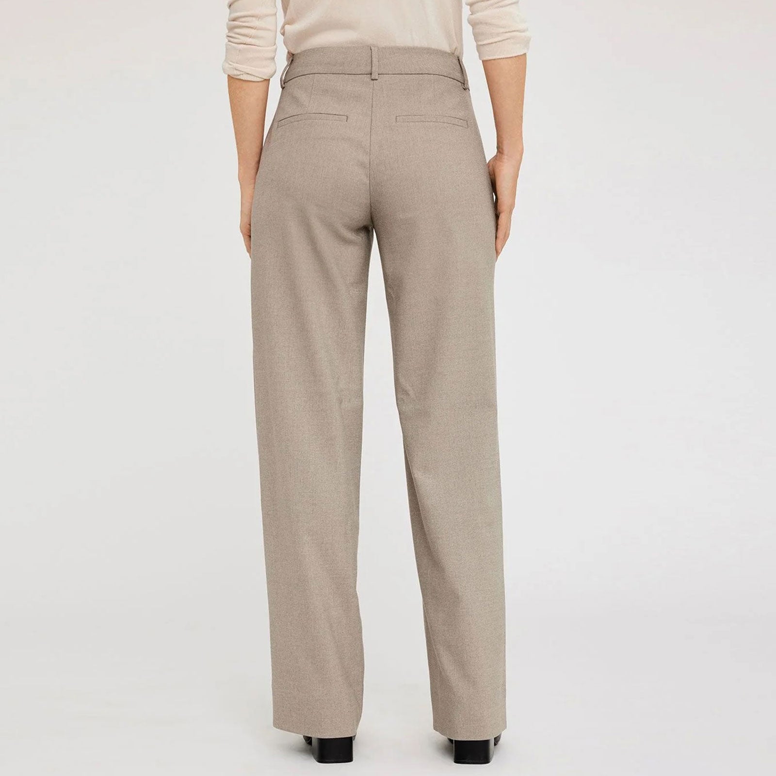 DenaFV 438 Trousers dark sand melange