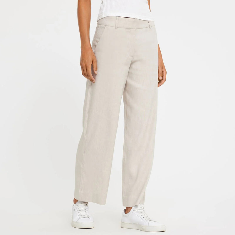 DenaFV 769 Ankle Pants sand linen