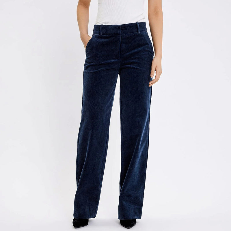 DenaFV 837 Pants dark blue corduroy