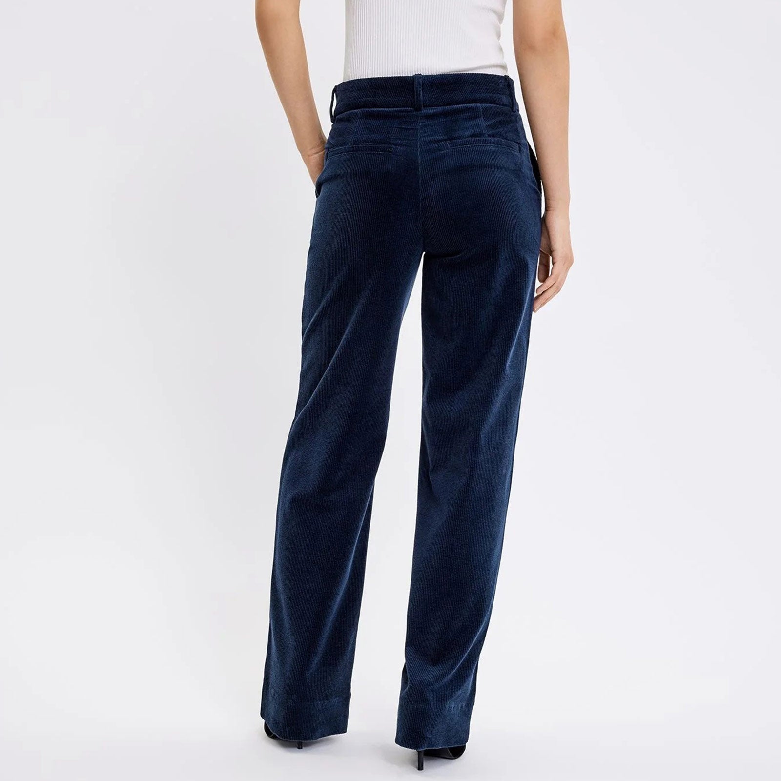 DenaFV 837 Pants dark blue corduroy