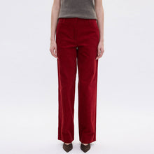 DenaFV Corduroy Regular 121 cranberry