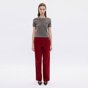DenaFV Corduroy Regular 121 cranberry