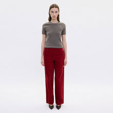 DenaFV Corduroy Regular 121 cranberry