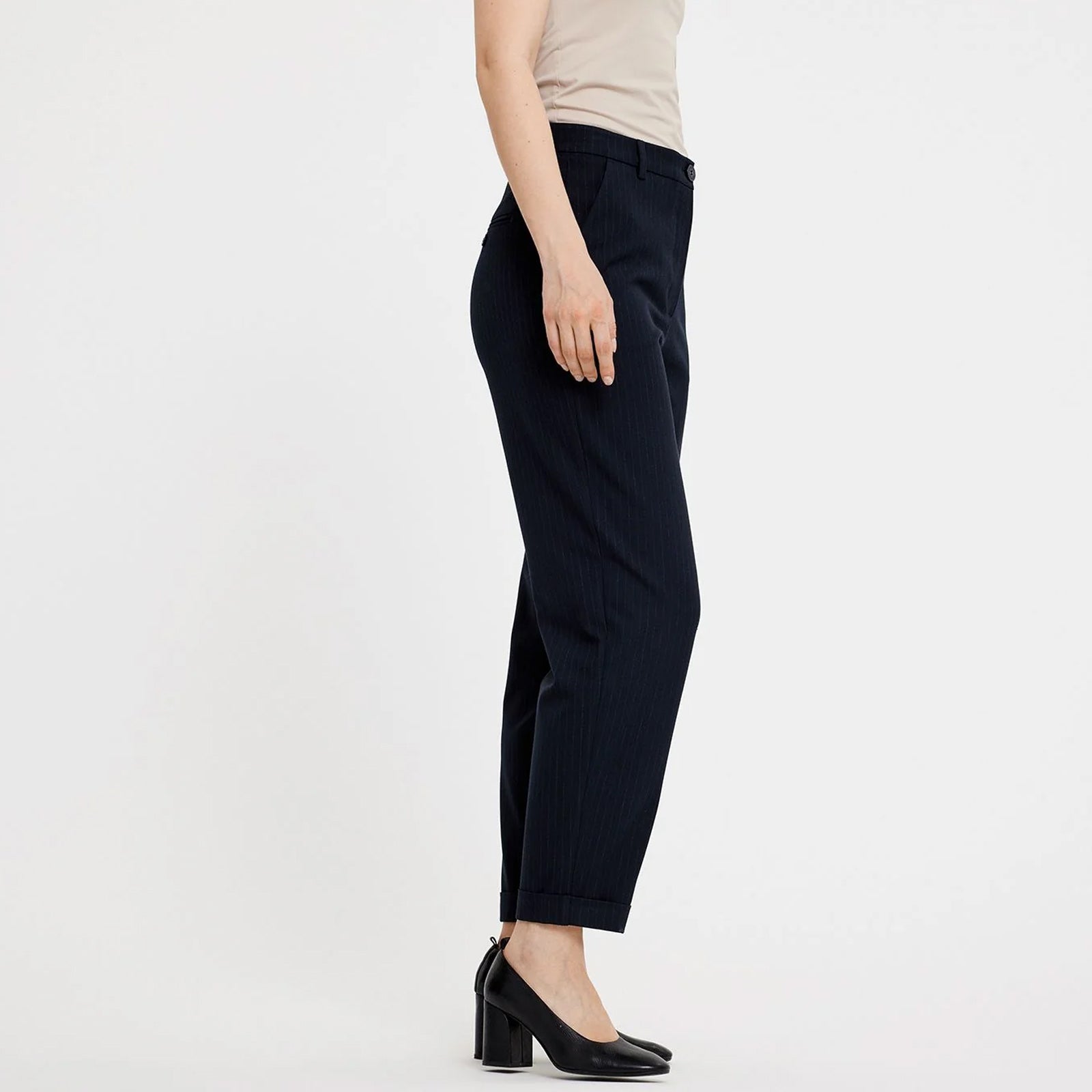 EmmaFV 553_GRS Pants navy pinstripe